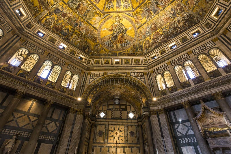 Baptisterio De San Juan, Florencia, Italia Imagen de archivo editorial -  Imagen de cristiano, italia: 63984669