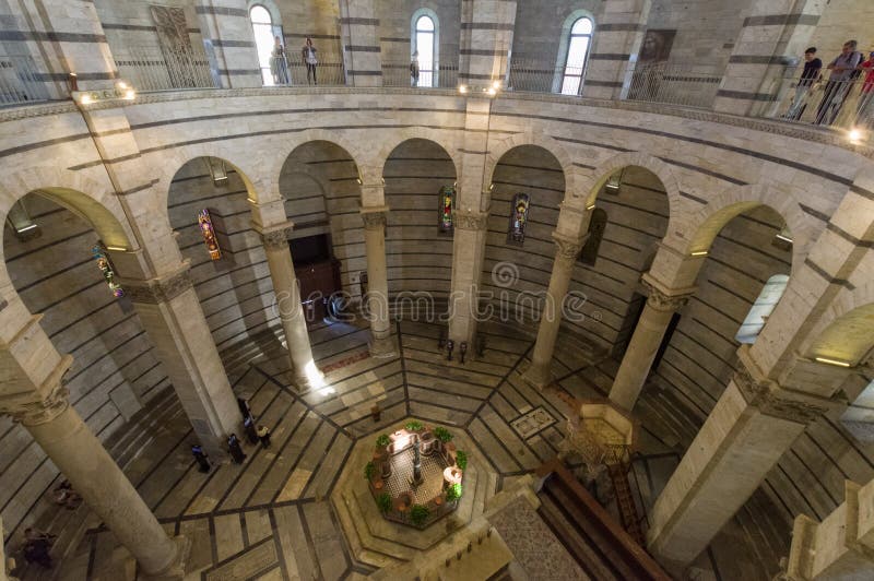 Baptistery of Pisa royalty free stock image Baptistery of Pisa royalty free stock image