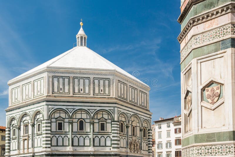 Baptistery von Johannes Florenz, Italien lizenzfreie stockfotos Baptistery von Johannes Florenz, Italien lizenzfreie stockfotos
