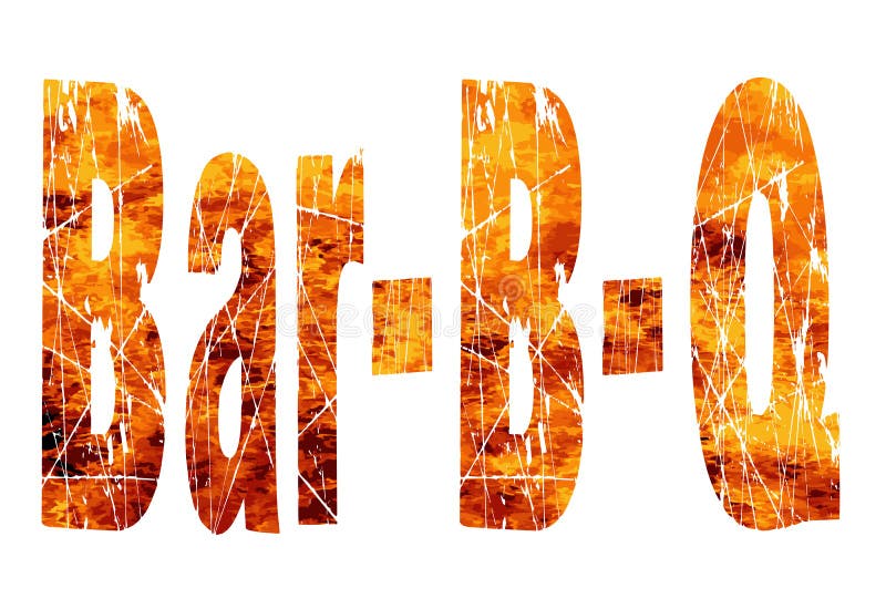 Bar Bq Text Flames Stock Illustrations 5 Bar Bq Text Flames Stock