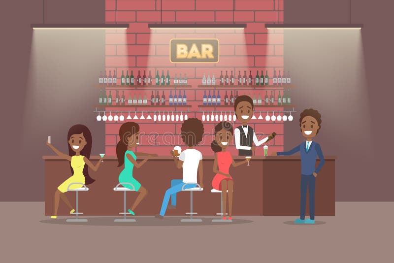 Alcohol Drinks Pros and Cons Infographic. Drinking Alcohol Stock Vector