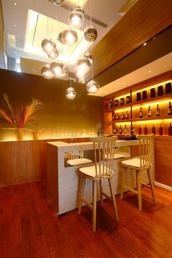 Bar counter stock photography