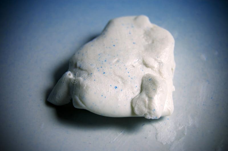 Pain de savon blanc photographie stock