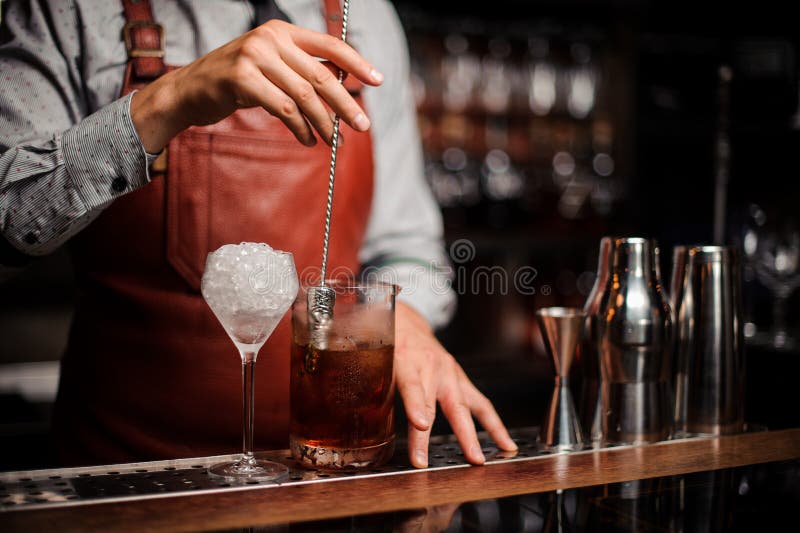 Barshaped Spoon In The Form Of A Finger Close Up Stock Photo Image