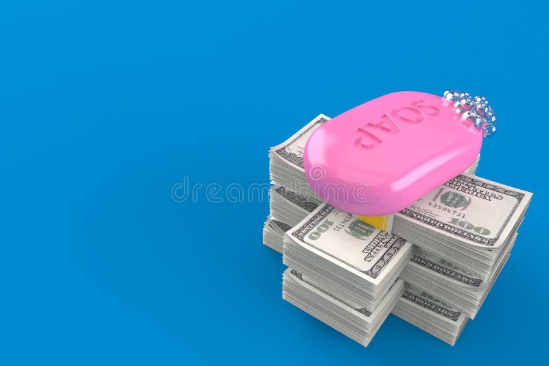 Bar of Soap on Stack of Money Stock Photo Image of banking, capital