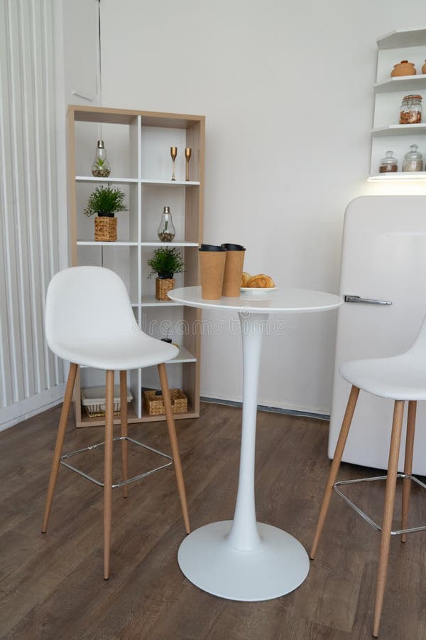 Bar table on a kitchen stock image. Image of vintage 241211243