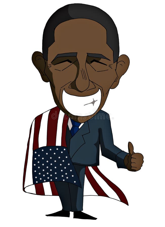 Smiling Barack Obama in a Cartoon Version Editorial Photo - Illustration of obama, blue: 12489006 Smiling Barack Obama in a Cartoon Version Editorial Photo - Illustration of obama, blue: 12489006