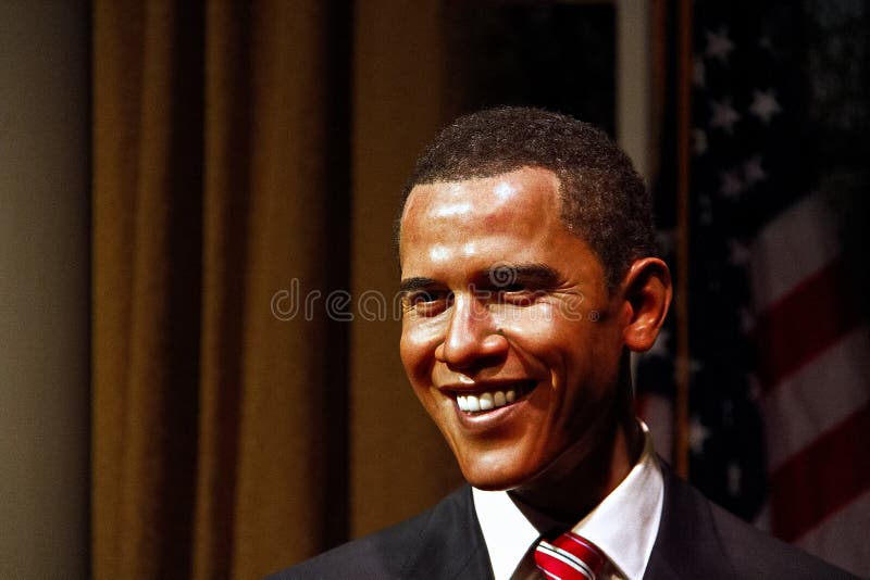 LAS VEGAS, NV/USA - Nov 05, 2011: Barack Obama the USA Former president in the Madame Tussauds wax museum Marie Tussaud was born as Marie Grosholtz in 1761. LAS VEGAS, NV/USA - Nov 05, 2011: Barack Obama the USA Former president in the Madame Tussauds wax museum Marie Tussaud was born as Marie Grosholtz in 1761