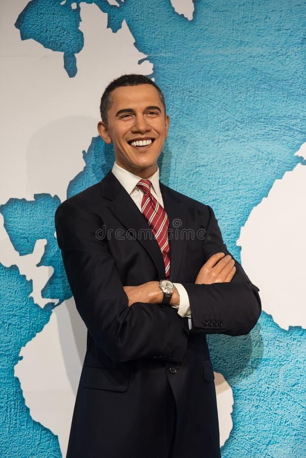 Barack Obama, γλυπτό κεριών, η κυρία Tussaud στοκ φωτογραφία με δικαίωμα ελεύθερης χρήσης Barack Obama, γλυπτό κεριών, η κυρία Tussaud στοκ φωτογραφία με δικαίωμα ελεύθερης χρήσης