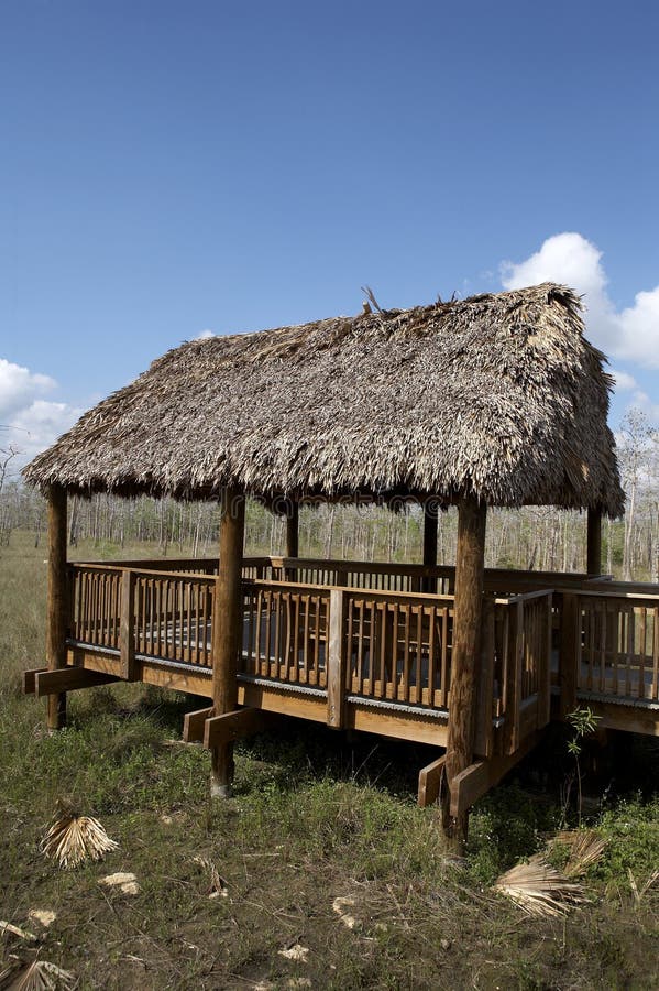 Observation hut and platform at the Kirby storter roadside park big cypress national preserve, florida, united states, usa, taken in march 2006, The first National Preserve in the National Park System. Observation hut and platform at the Kirby storter roadside park big cypress national preserve, florida, united states, usa, taken in march 2006, The first National Preserve in the National Park System