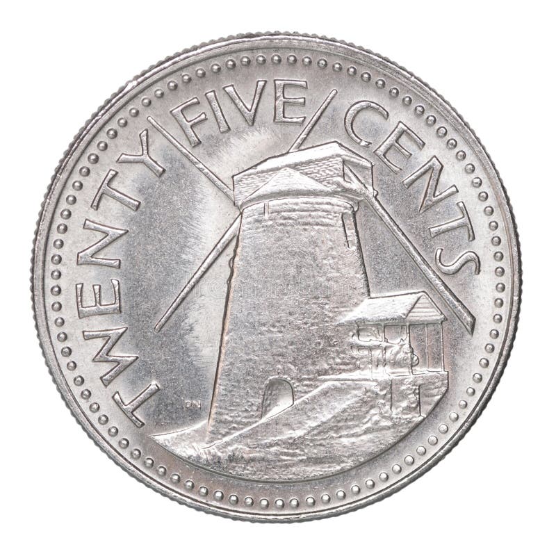 Barbados cent coin royalty free stock image Barbados cent coin royalty free stock image