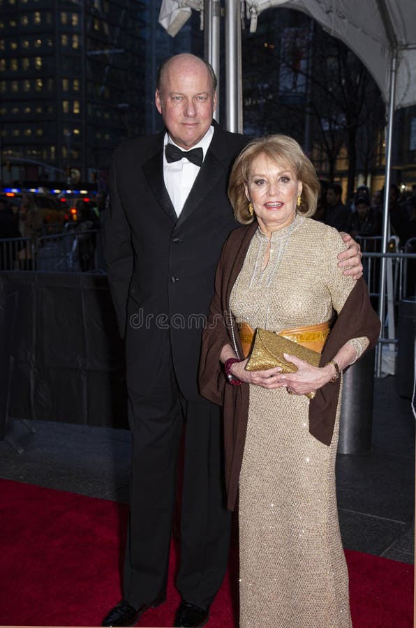 TV News journalist co-anchor and host, Barbara Walters, arrives with colleague Bill Geddie, with whom she co-created the long-running daytime talk show, on the ABC TV Network, `The View,` on the red carpet for the 9th Annual Time 100 Most Influential People Gala in New York City on April 23, 2013. Geddy was the director and producer of the controversial program. Walters` television career spanned over 50 years including lengthy periods at NBC with the Today Show, ABC Evening News and magazine show on ABC, `20-20` which she co-hosted with Hugh Downs. Barbara Walters passed away at 93 in her Manhattan residence, on December 30, 2022. Geddie died from a heart ailment on July 20, 2023, at the age of 68. TV News journalist co-anchor and host, Barbara Walters, arrives with colleague Bill Geddie, with whom she co-created the long-running daytime talk show, on the ABC TV Network, `The View,` on the red carpet for the 9th Annual Time 100 Most Influential People Gala in New York City on April 23, 2013. Geddy was the director and producer of the controversial program. Walters` television career spanned over 50 years including lengthy periods at NBC with the Today Show, ABC Evening News and magazine show on ABC, `20-20` which she co-hosted with Hugh Downs. Barbara Walters passed away at 93 in her Manhattan residence, on December 30, 2022. Geddie died from a heart ailment on July 20, 2023, at the age of 68.