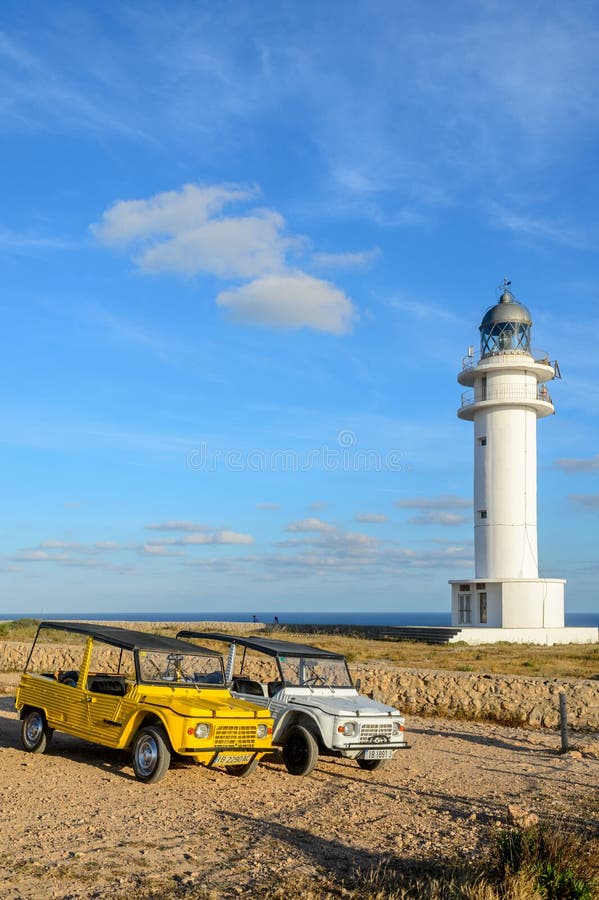 Barbaria Lighthouse, Formentera stock photo Barbaria Lighthouse, Formentera stock photo