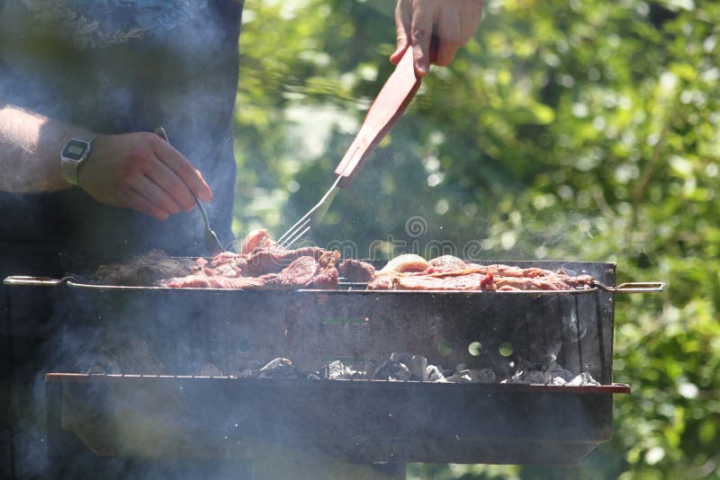 Barbecue stock image. Image of cooking, apparatus, directly 46165301
