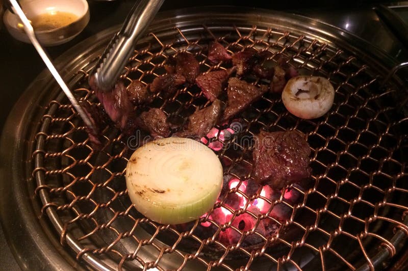 Barbecue coréen photo stock Barbecue coréen photo stock