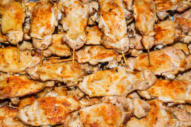 Barbecue del pollo fotografie stock