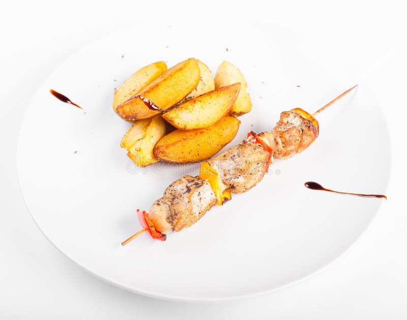 Barbecue del pollo immagine stock libera da diritti