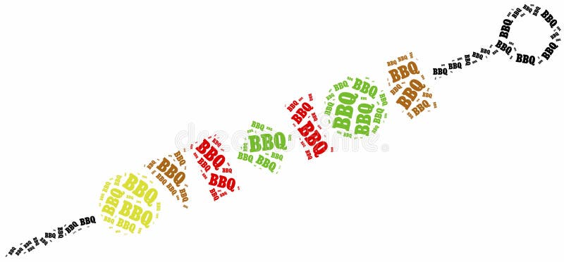 Barbecue, gril ou temps de BBQ illustration stock Barbecue, gril ou temps de BBQ illustration stock