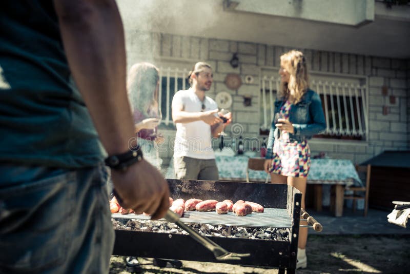 Barbecue party royalty free stock images Barbecue party royalty free stock images