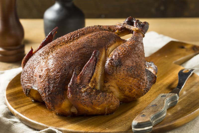 Barbecue Smoked Whole Chicken Stock Photo Image of poultry, fried