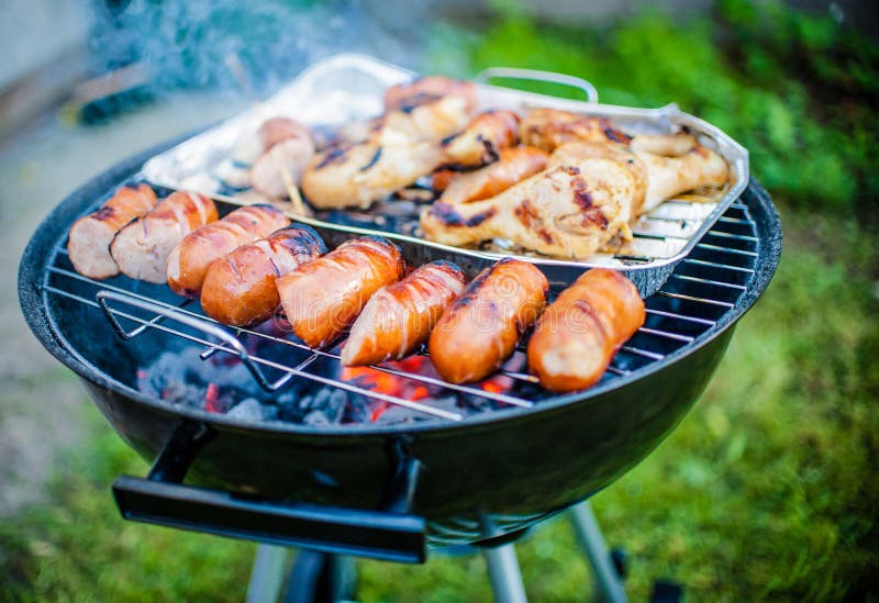 Barbeque stock image. Image of smoked, drumstick, preparing - 30279941