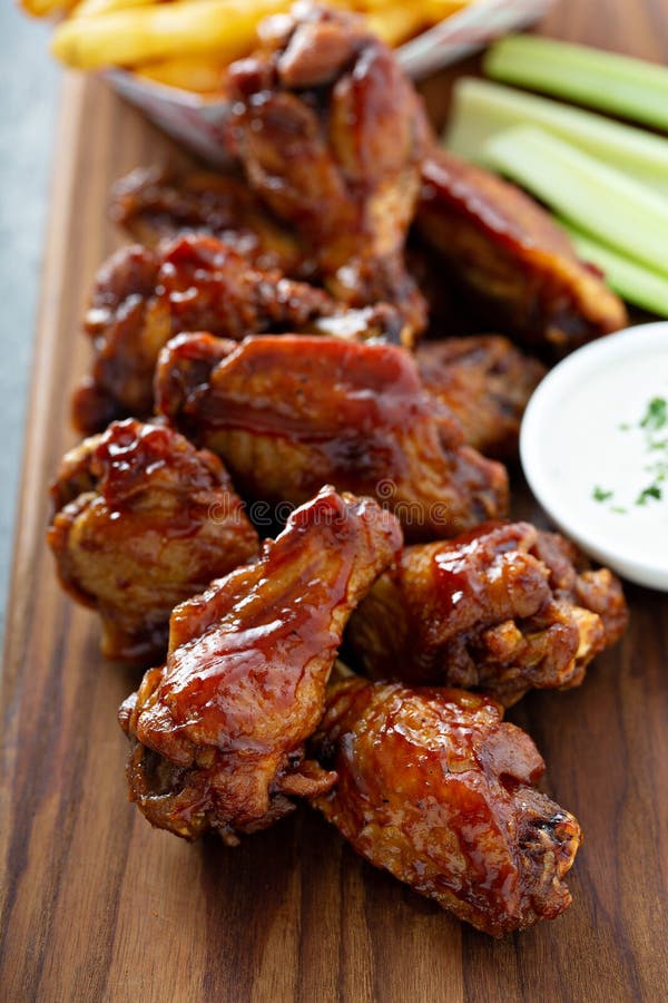 Barbeque chicken wings stock image. Image of chicken 144497703