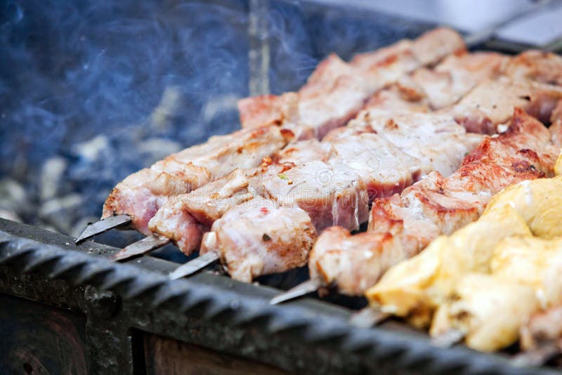 Barbeque stock photo. Image of barbeque, veggies, grillmarks - 51258446