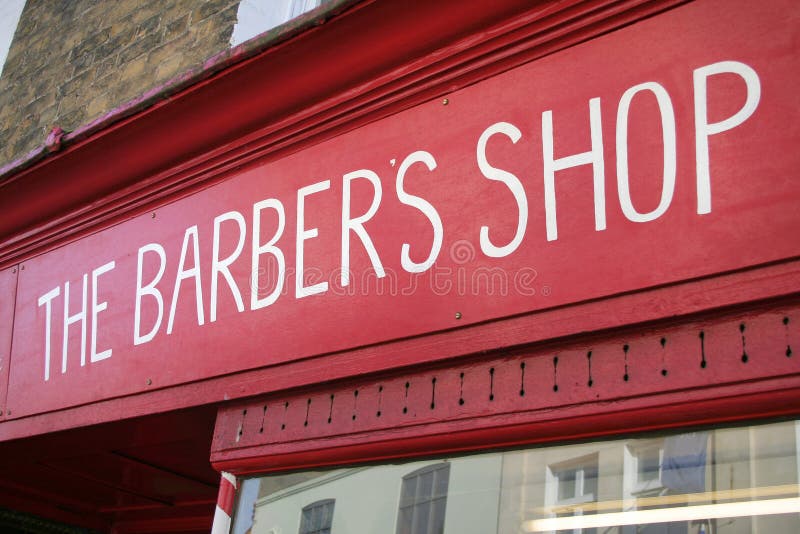 Barber s shop stock photo. Image of barber, whitstable 1420974