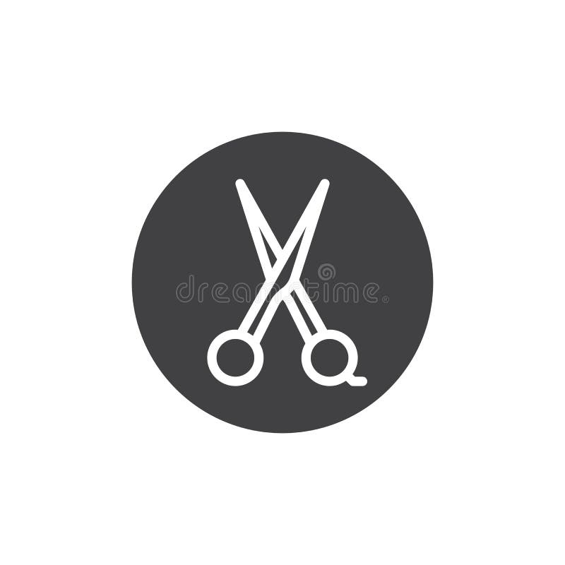 Barber Scissors Vector Icon Stock Vector Illustration Of Symbol