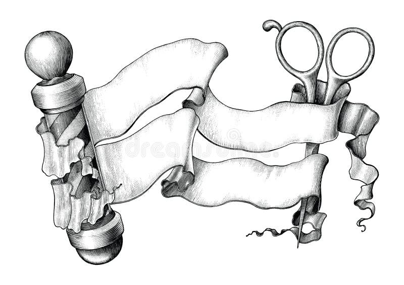 Barber shop logo illustration vintage style black and white clip art isolated on white background,Barber shop symbole stock illustration Barber shop logo illustration vintage style black and white clip art isolated on white background,Barber shop symbole stock illustration