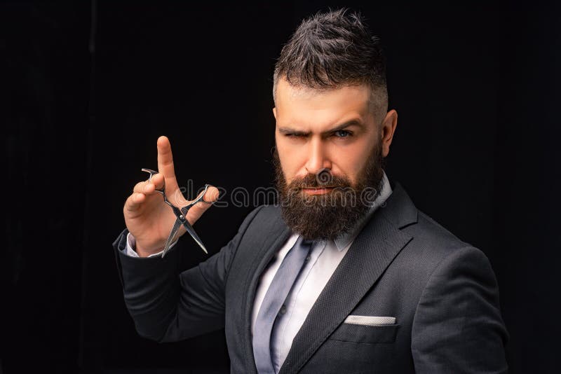 Barbershop. Hair Salon and Barber Vintage. Barber on Black Background with Copy Space. Beard Care Stock Photo - Image of foam, shaved: 134110520 Barbershop. Hair Salon and Barber Vintage. Barber on Black Background with Copy Space. Beard Care Stock Photo - Image of foam, shaved: 134110520