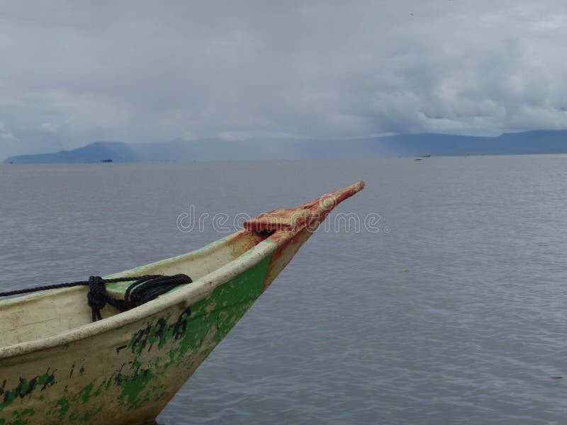 Barca a Chapala fotografia stock libera da diritti Barca a Chapala fotografia stock libera da diritti