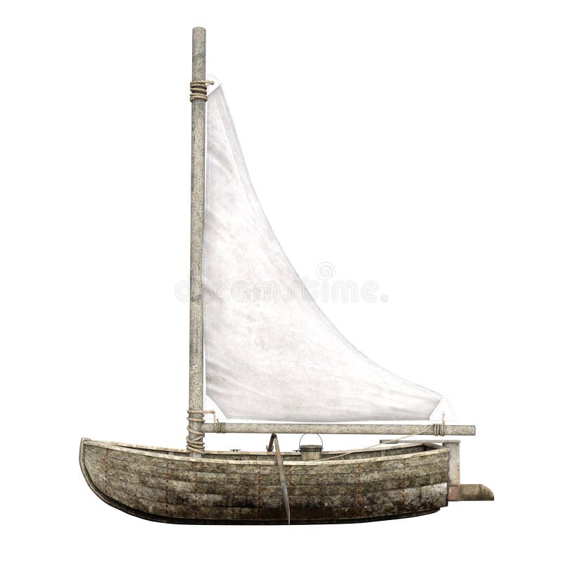 Barca di navigazione illustrazione vettoriale Barca di navigazione illustrazione vettoriale