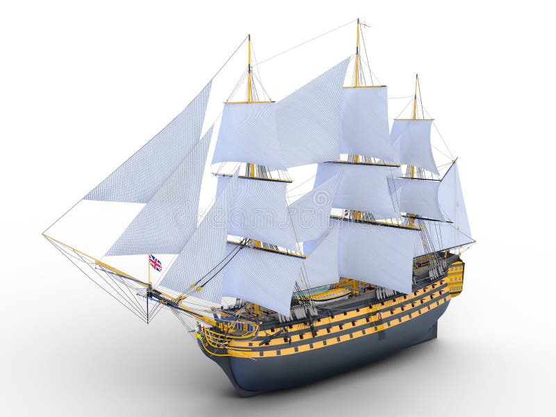 Barca di navigazione royalty illustrazione gratis Barca di navigazione royalty illustrazione gratis