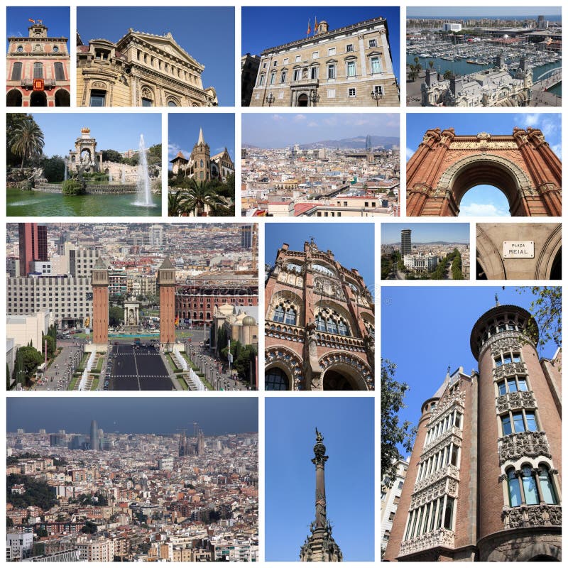 Barcelona imagenes de archivo