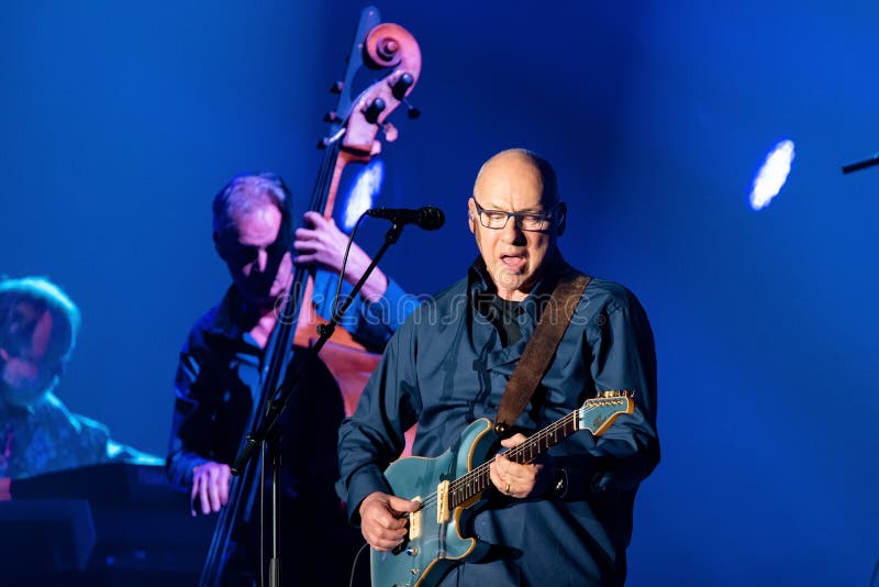 BARCELONA - APR 25: Mark Knopfler performs in concert at Palau Sant Jordi on April 25, 2019 in Barcelona, Spain