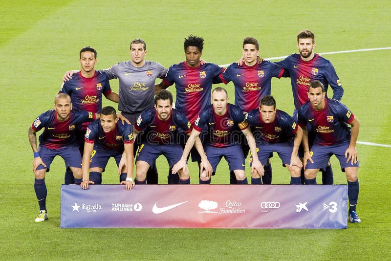 FC Barcelona team 2013