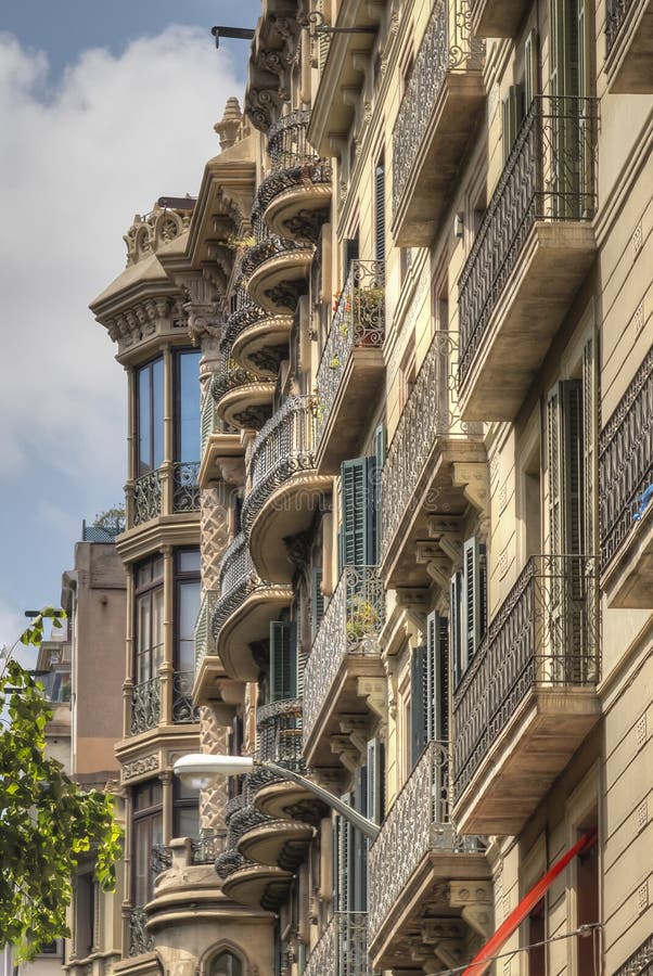 Barcelona Architecture stock photo. Image of spanish 31448774