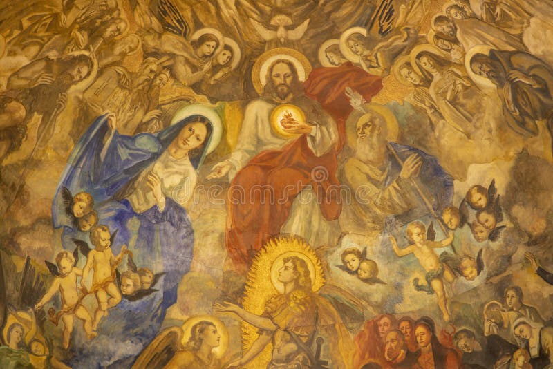 Barcelona España Marzo 3 2020 : El Cuadro Moderno De La Gloria Del Corazón De Jesús Foto de archivo editorial - Imagen de cielo, cristianismo: 189169098 Barcelona España Marzo 3 2020 : El Cuadro Moderno De La Gloria Del Corazón De Jesús Foto de archivo editorial - Imagen de cielo, cristianismo: 189169098