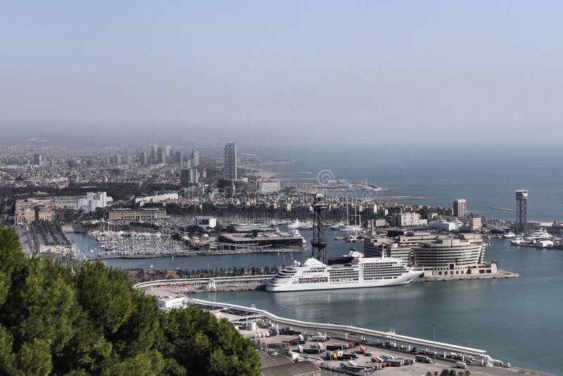 Barcelona harbor