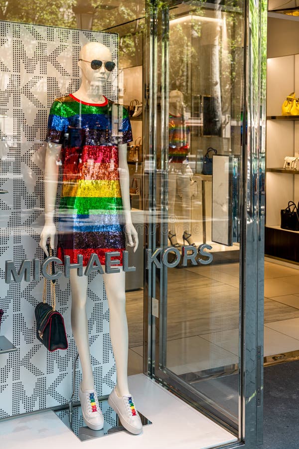 Michael Kors Store Ready for the Annual Gay Parade Editorial Photo - Image  of mall, color: 177823991