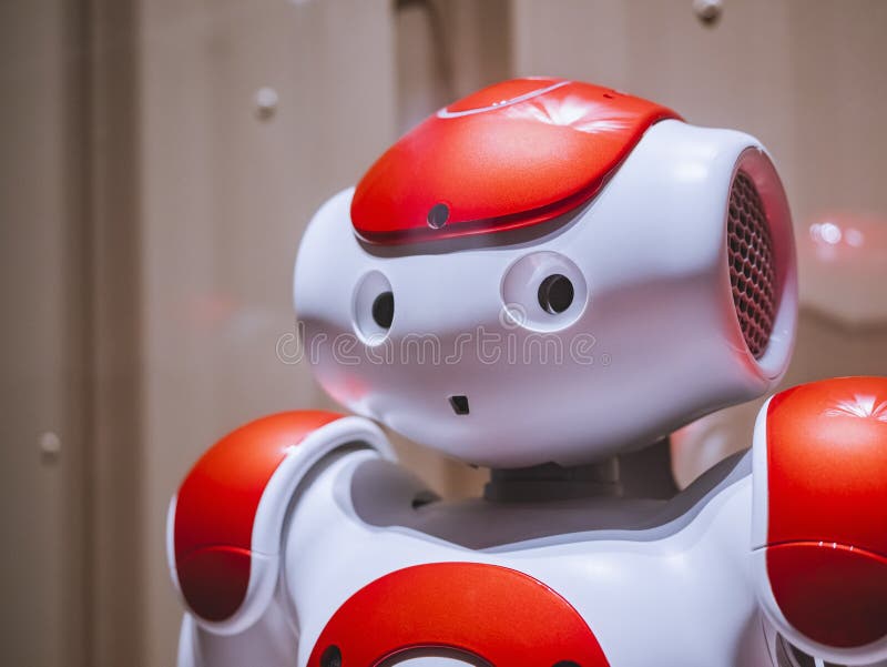 BARCELONA, SPAIN - OCT 23, 2018 : Nao Robot Humanoid Robot Developed by  Aldebaran Robotics and Rebranded As SoftBank Robotics Editorial Photography  - Image of humanoid, robotic: 152098767