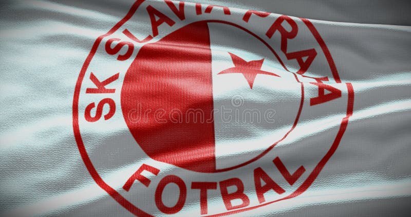 Slavia Praha, Football club, Prague, Czech Republic, emblem