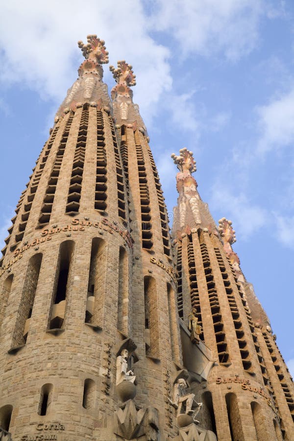 Barcelona - towers Sagrada la Familia