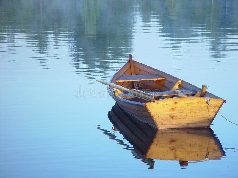 Barco de Rowing fotografía de archivo libre de regalías