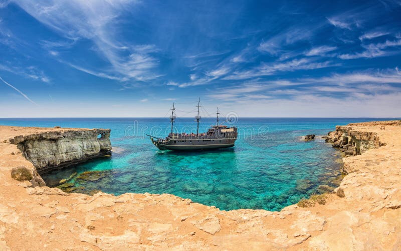 Barco pirata, Ayia Napa, Chipre