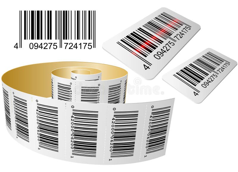 Barcode stock illustration