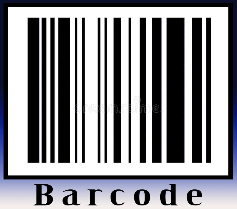 Barcode 5 lizenzfreie abbildung