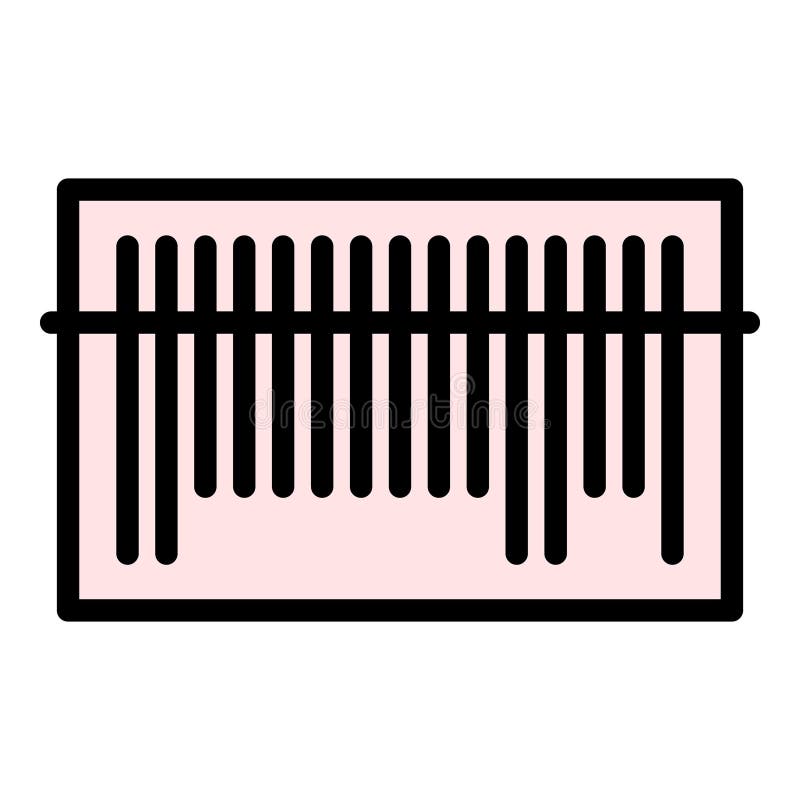 Barcode reader icon vector flat stock illustration