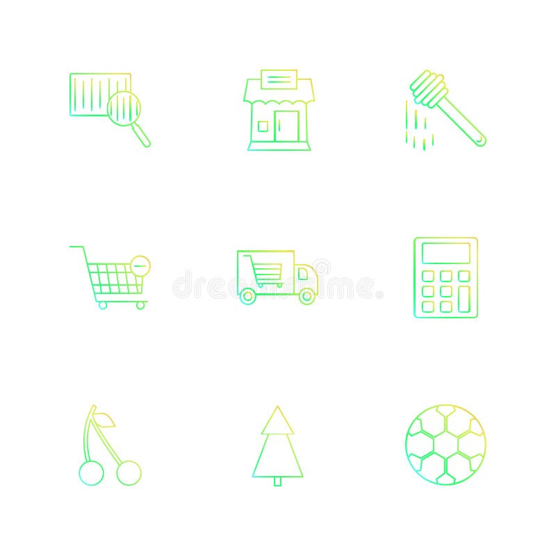 Barcode reader , truck , calculator , tree , honey , cherry ,fruits , calculator , tree , football , eps icons set vector. barcode reader , truck , calculator , tree , honey , cherry ,fruits , calculator , tree , football , icon, vector, design, flat, collection, style, creative, icons , cart